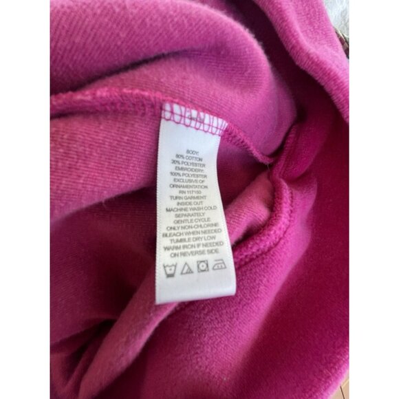 Quacker Factory Womens Pink Sleeveless Zip-Up Vest With Rhinestone Details Size - Picture 6 of 13